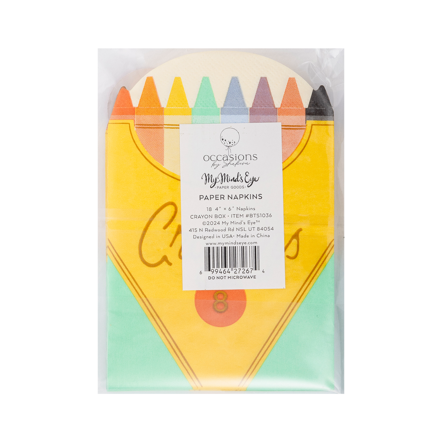 BTS- Occasions By Shakira - Crayon Box Napkin