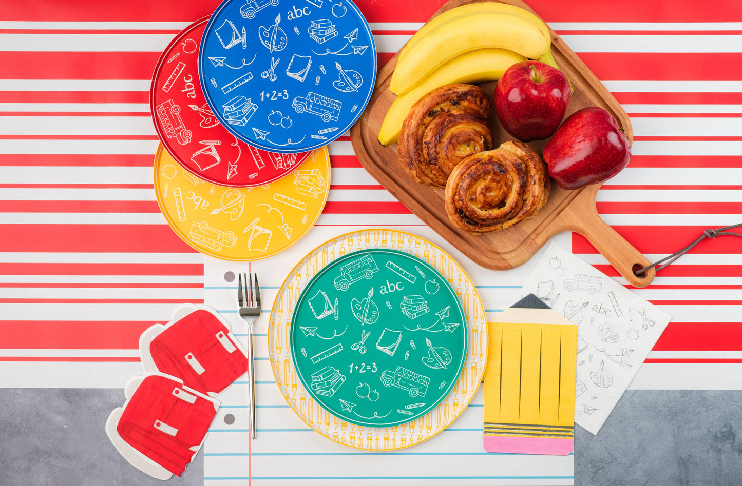 BTS-School Bag Beverage Napkins