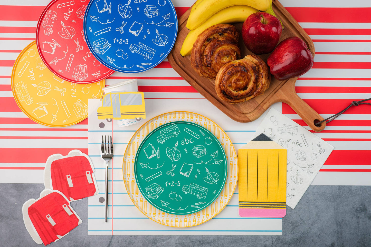 BTS-School Bag Beverage Napkins