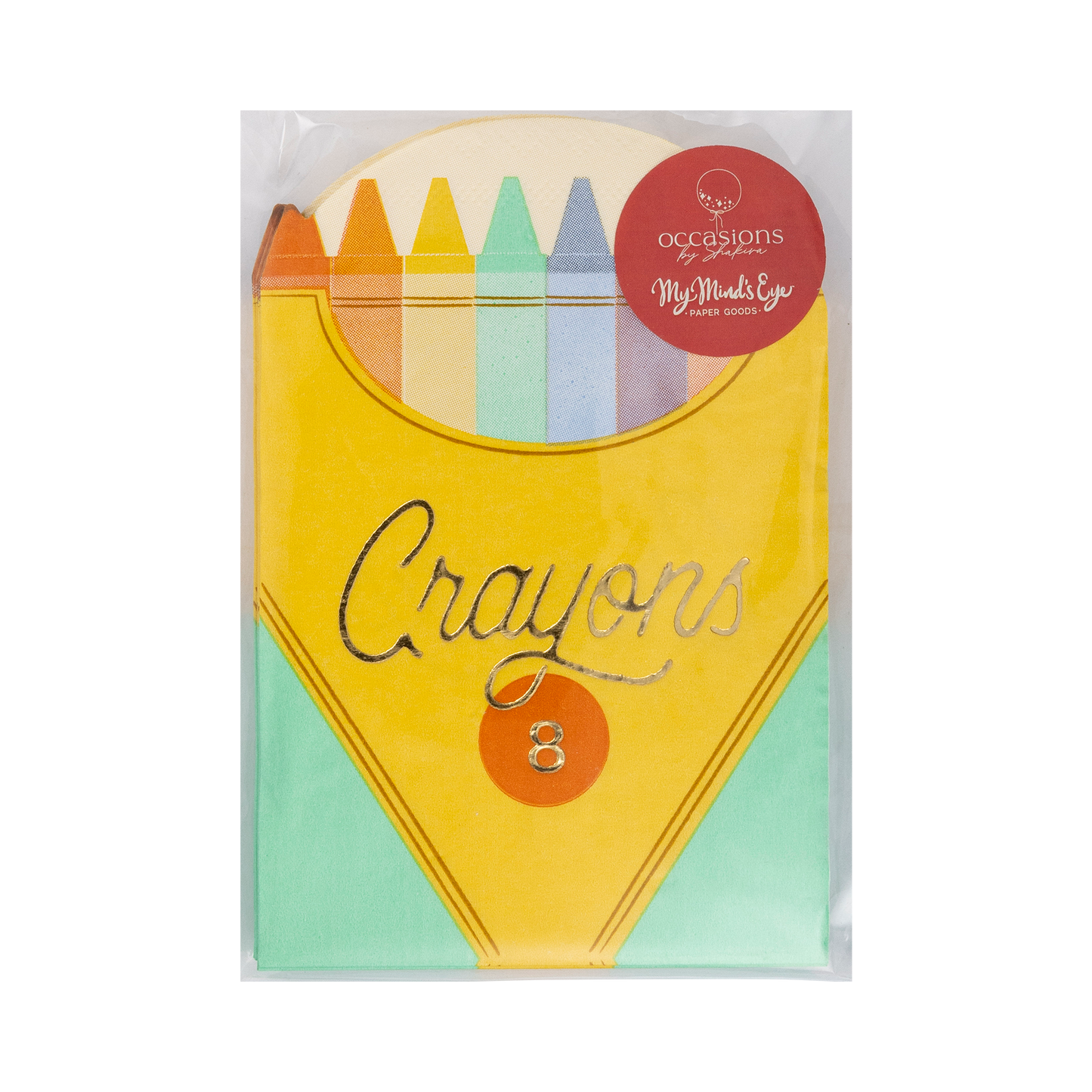 BTS- Occasions By Shakira - Crayon Box Napkin