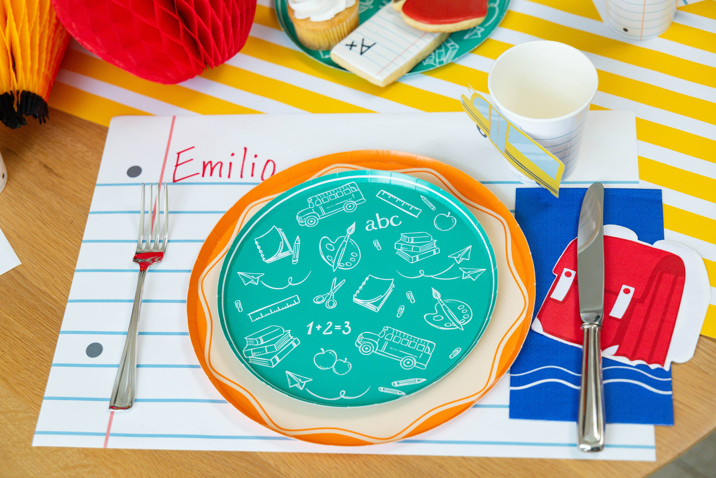 BTS-School Bag Beverage Napkins