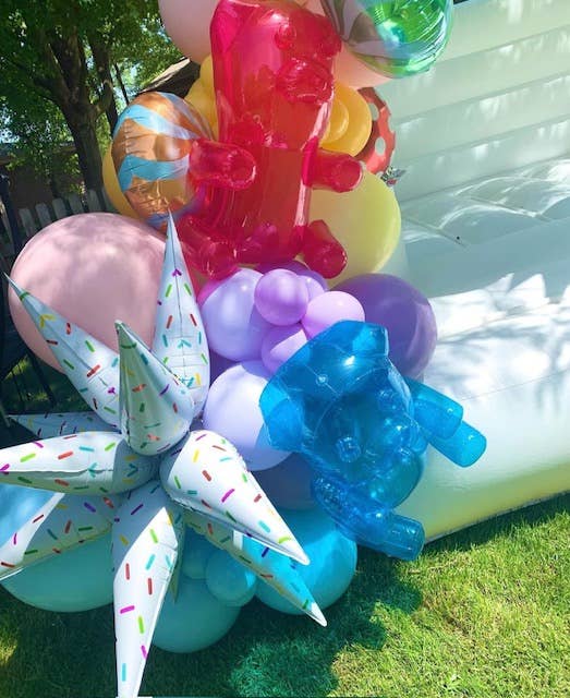 Sprinkle Starburst Balloon 40"