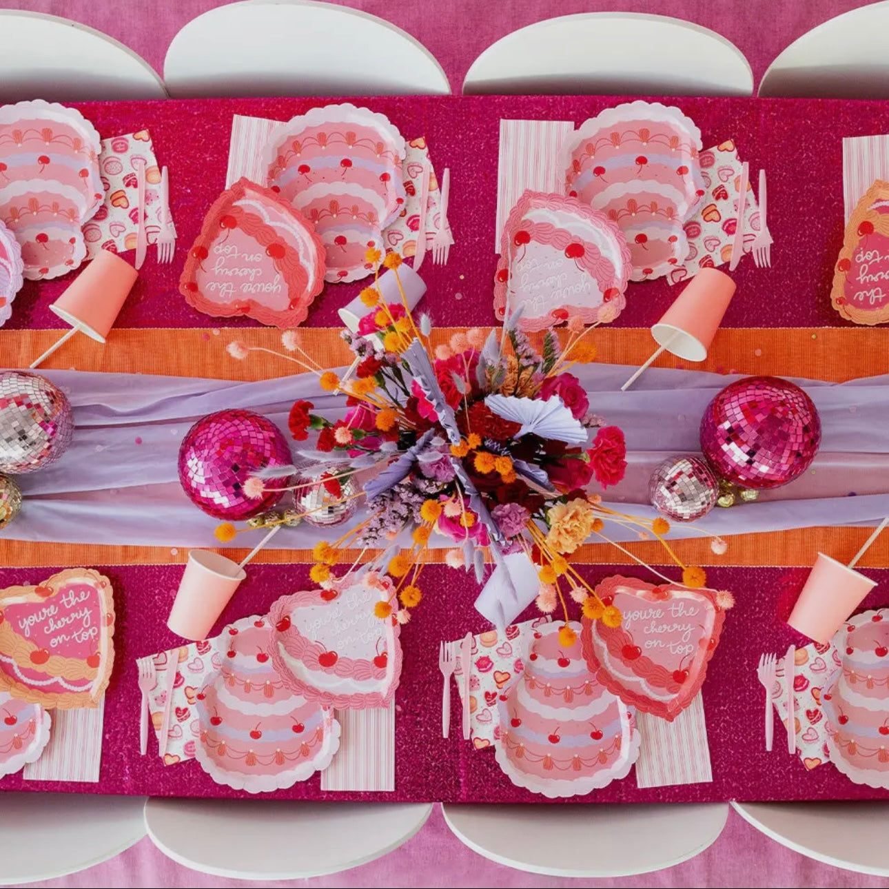 You’re the Cherry On Top Dessert Plates