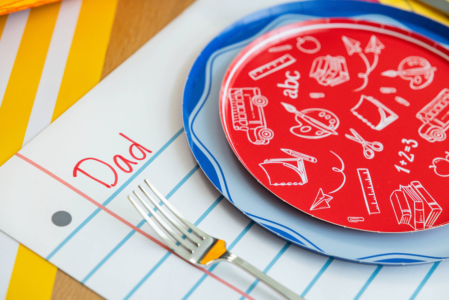 BTS-School Days Assorted Icon Dessert Paper Plates