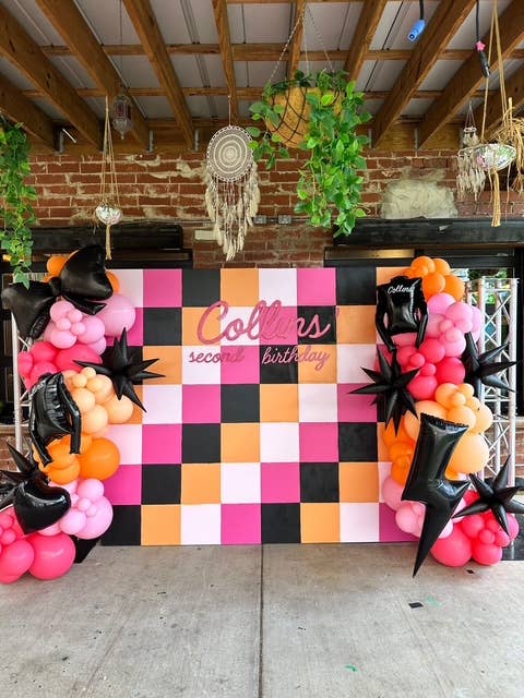 Black Bow Balloon 40"