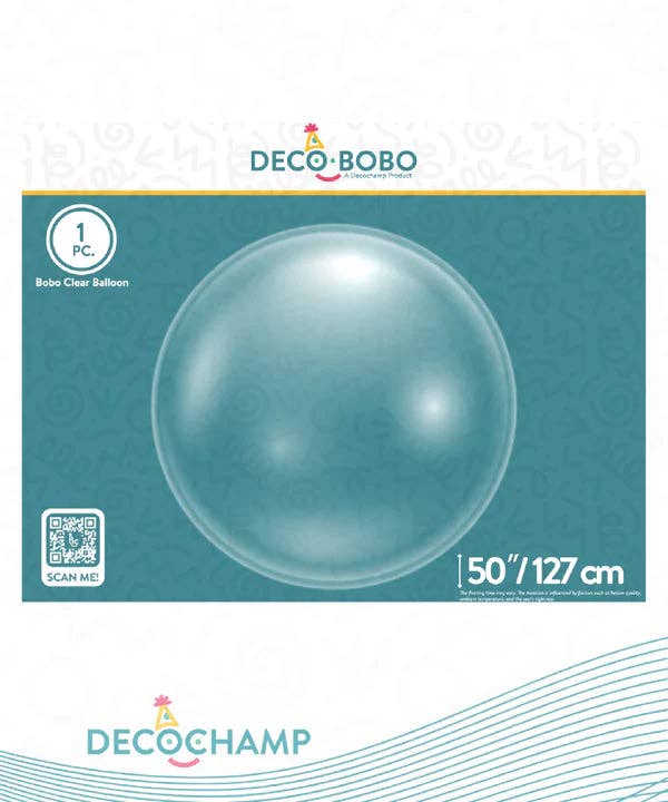 DecoBobo Clear Bubbles (Choose Size)