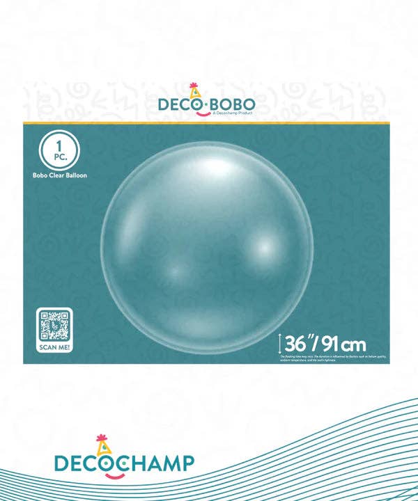 DecoBobo Clear Bubbles (Choose Size)