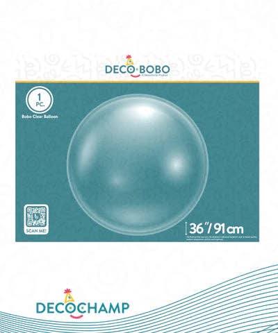 DecoBobo Clear Bubbles (Choose Size)