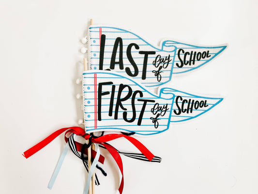 BTS-Paper First/Last Day of School