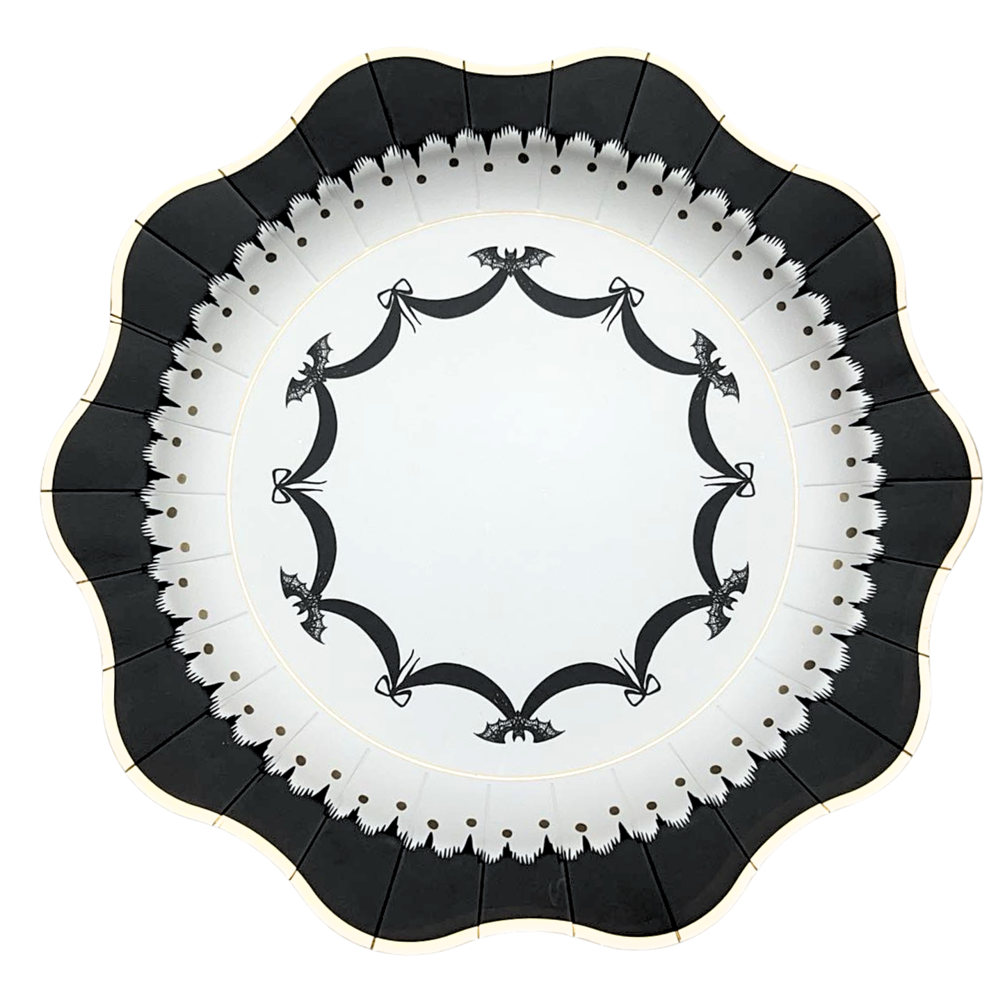 ELEGANT HALLOWEEN DINNER PLATES