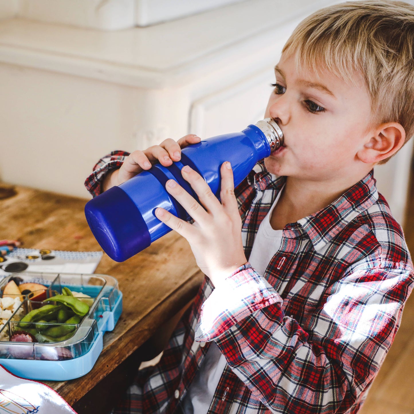 Back to School Stainless Steel Kids Drink Bottle – 14oz