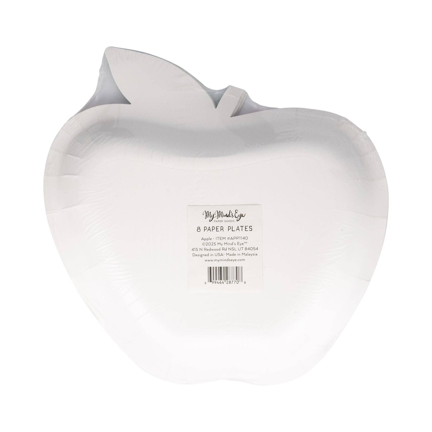 BTS-Apple Shaped Paper Plate