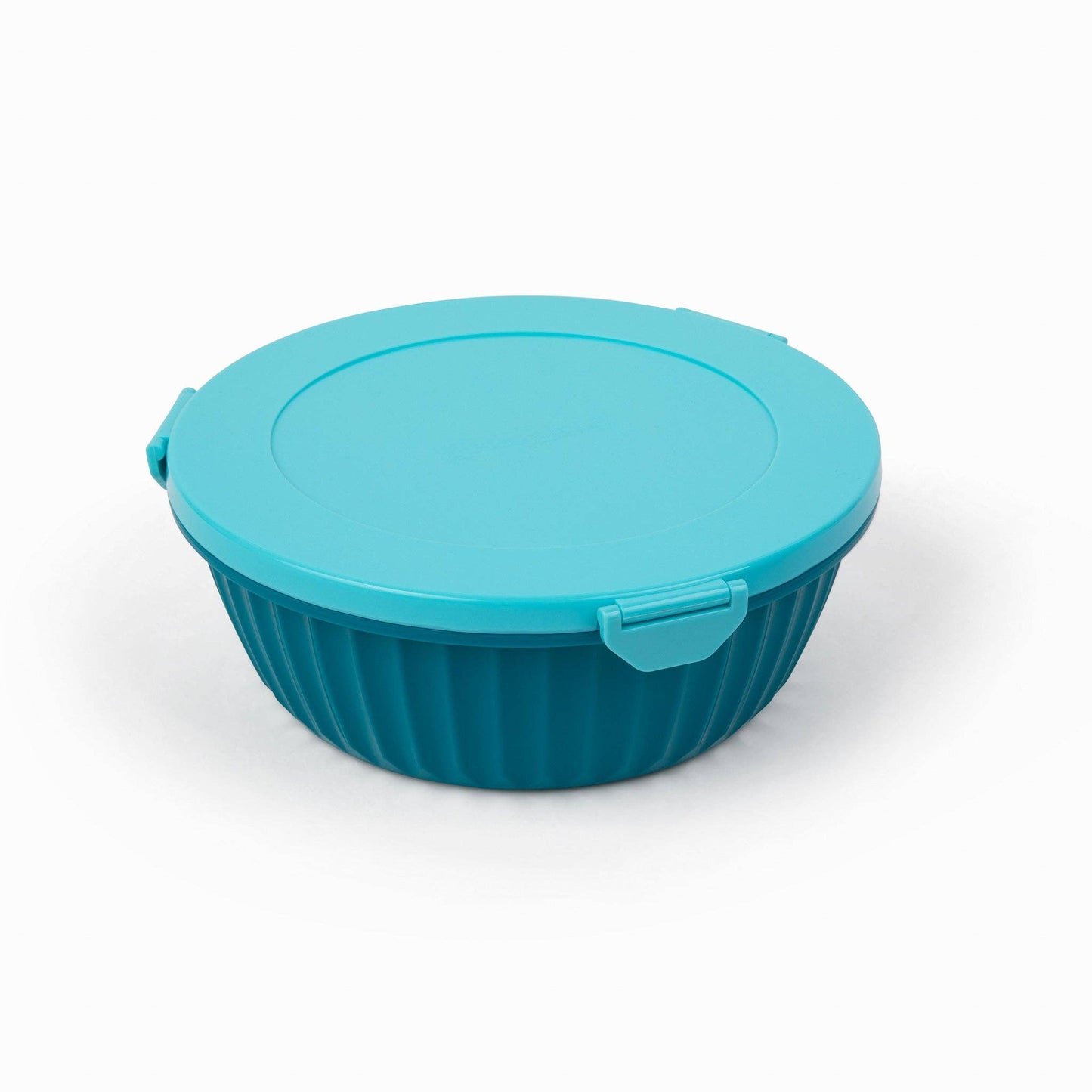 Yumbox Poke Bowl with 3 Part Divider - Lagoon Blue