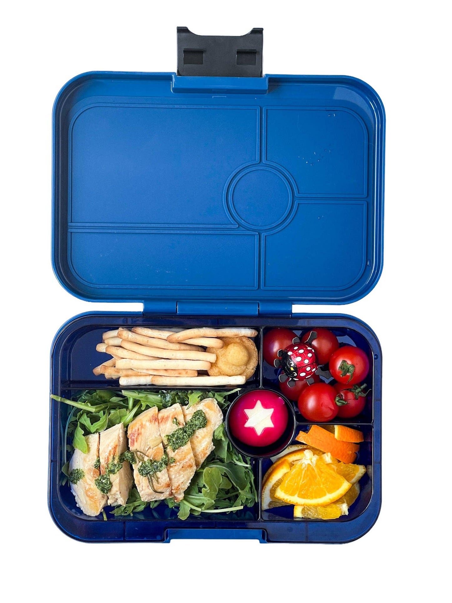 Leakproof Yumbox Tapas Bento Lunch Box - Monte Carlo Blue