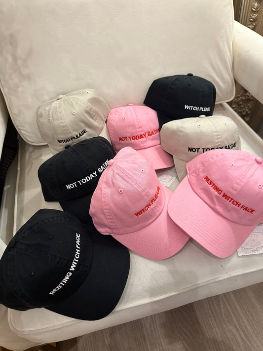 Limited Edition Embroidered Hats