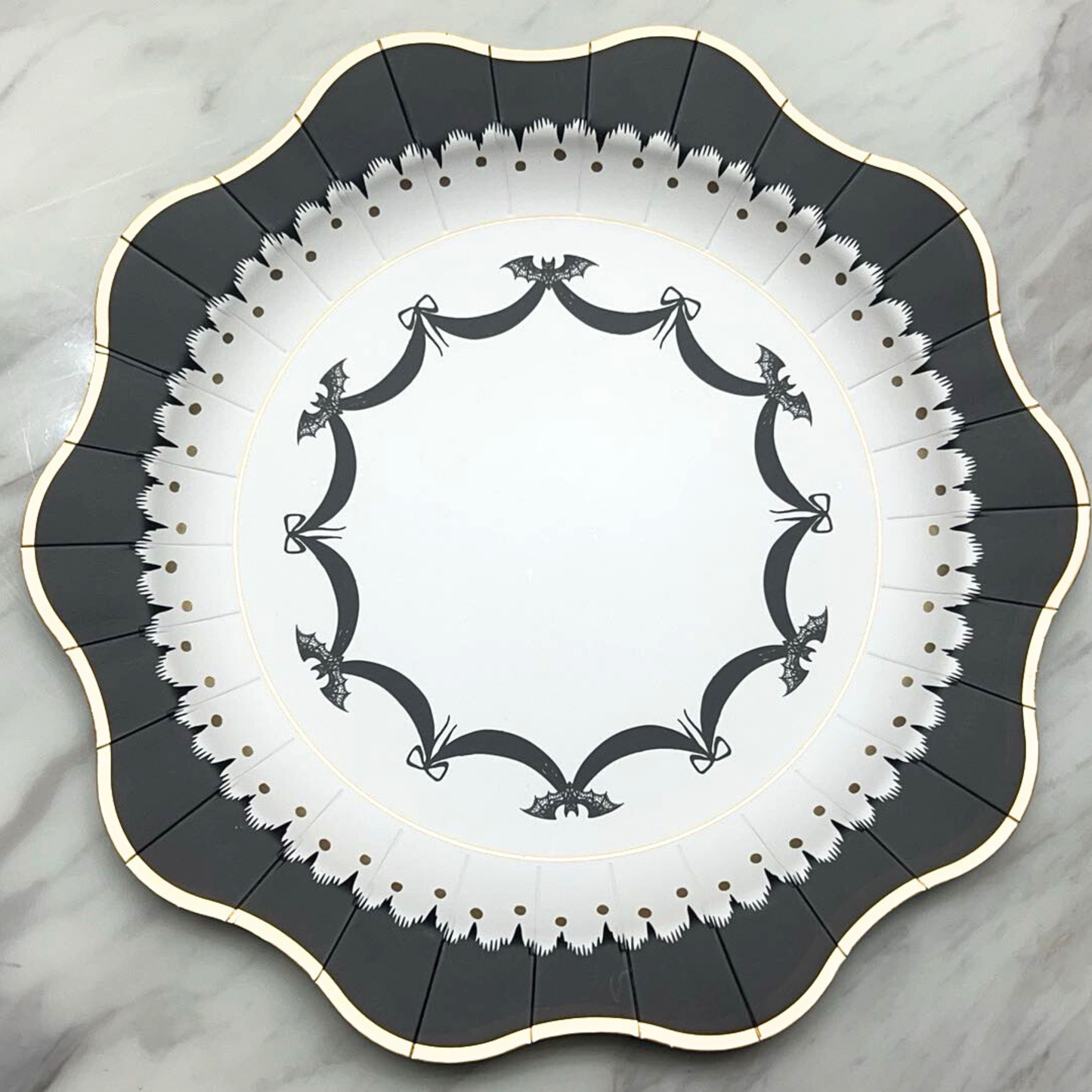 ELEGANT HALLOWEEN DINNER PLATES