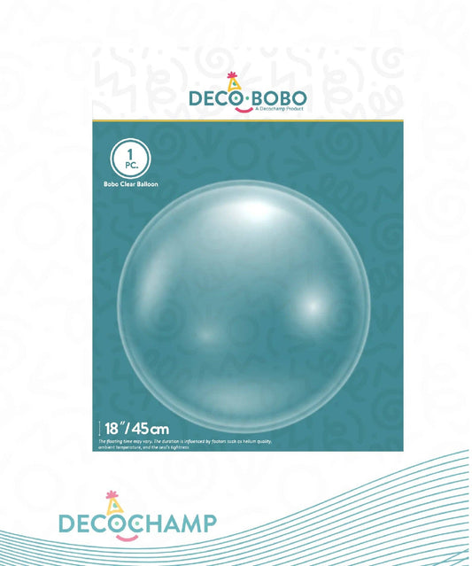 DecoBobo Clear Bubbles (Choose Size)