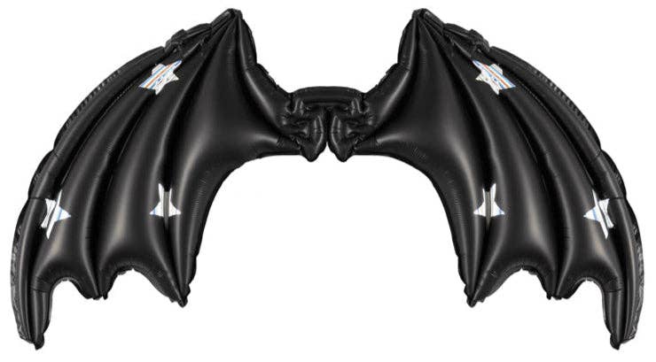 Matte Bat Wings Foil Balloon 33 in. PartyDeco USA